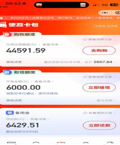 羊小咩便荔卡额度异常如何处理
