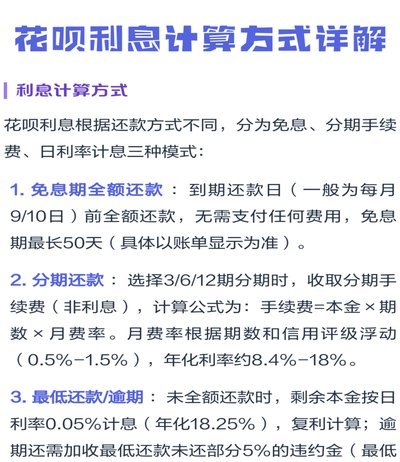 花呗月月付实战指南